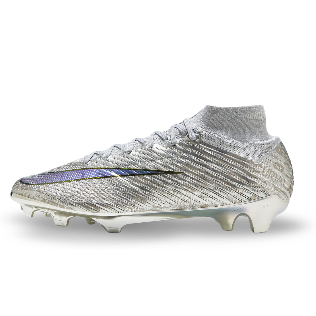 Nike ZOOM MERCURIAL SUPERFLY 9 ELITE XXV SE FG METALLIC SILVER