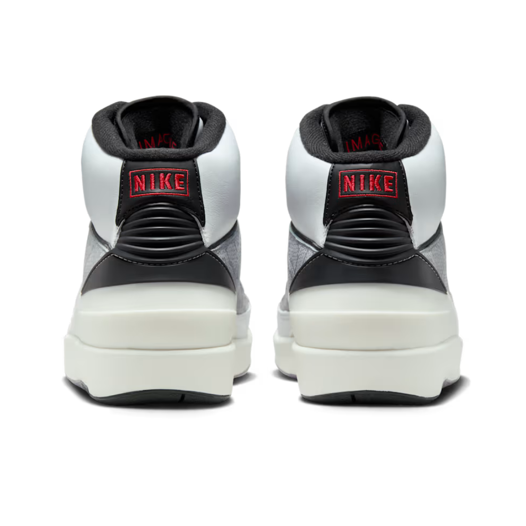 Jordan 2 Retro "Python" White/Fire Red/Black