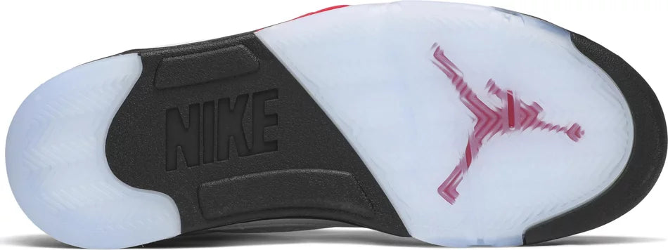 Jordan 5 Retro Fire Red Silver Tongue (2020)