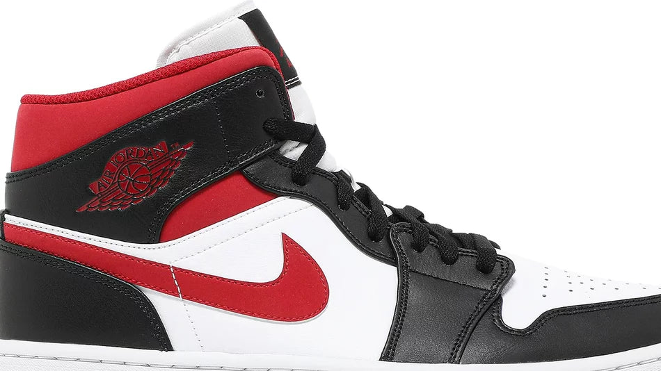 Jordan 1 Mid Gym Red Black White