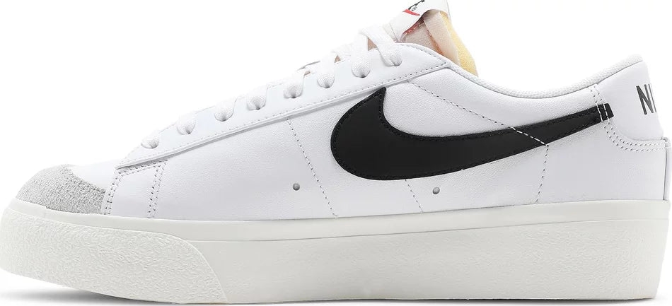 Nike Blazer Low Platform White Black (W)