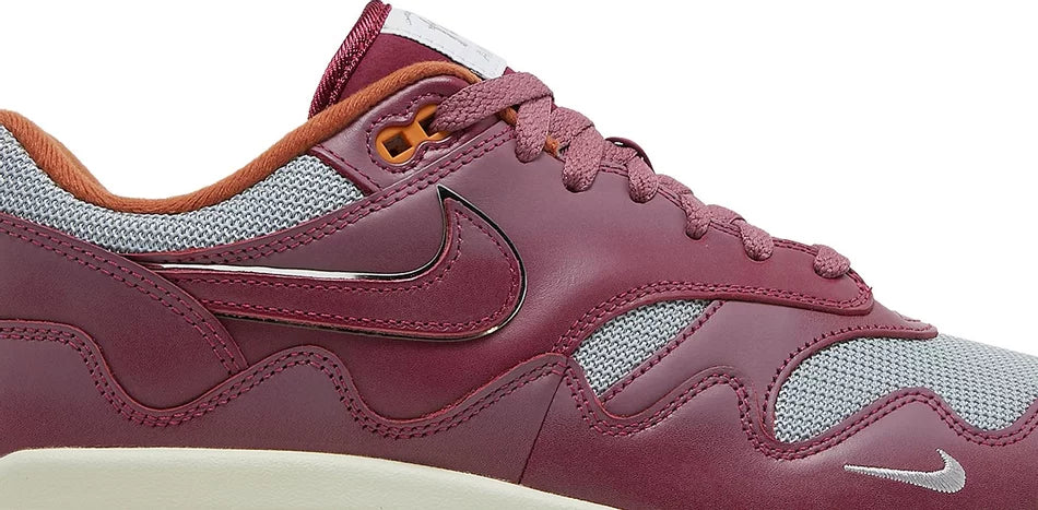 Nike Air Max 1 Patta Waves Rush Maroon (without Bracelet)