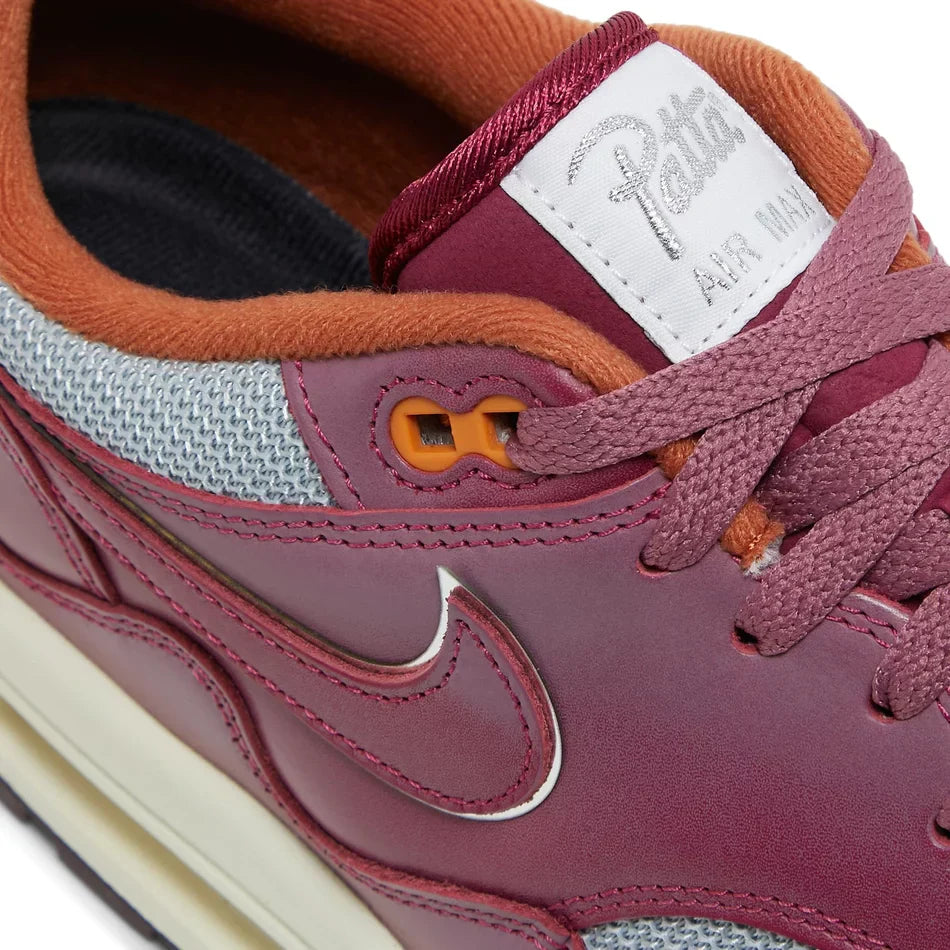 Nike Air Max 1 Patta Waves Rush Maroon (without Bracelet)