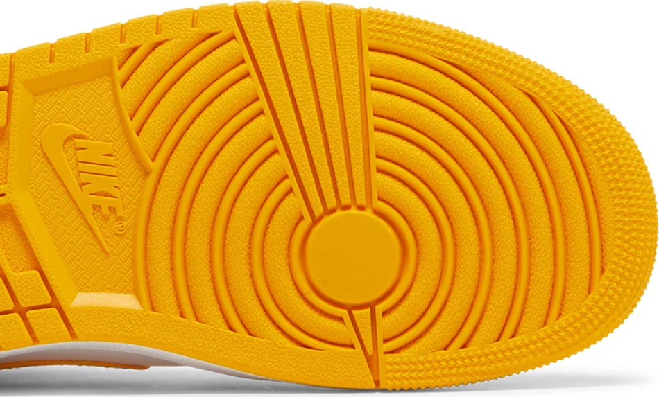 Jordan 1 Mid White University Gold (W)