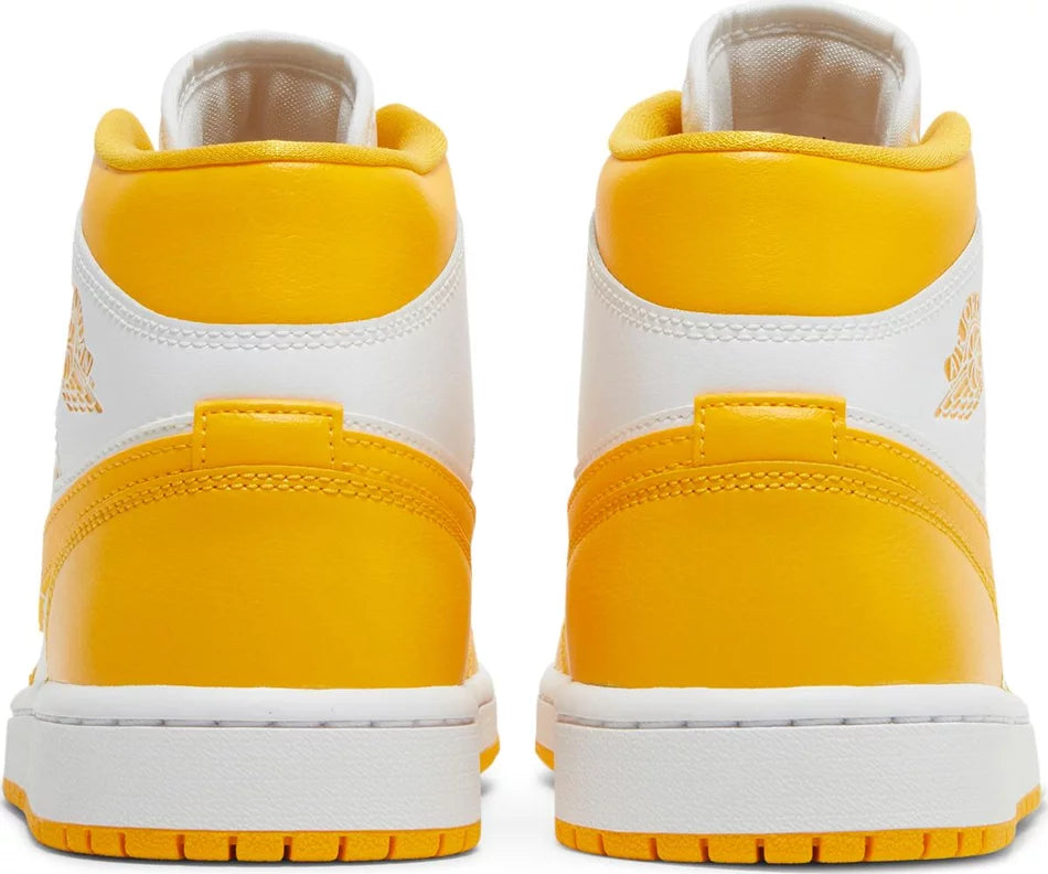 Jordan 1 Mid White University Gold (W)