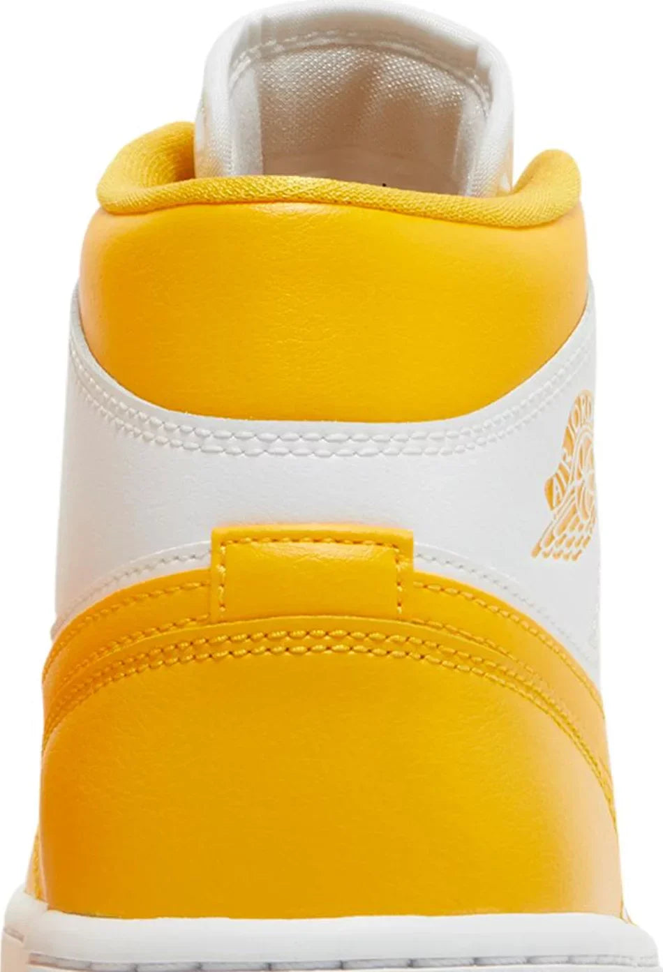 Jordan 1 Mid White University Gold (W)