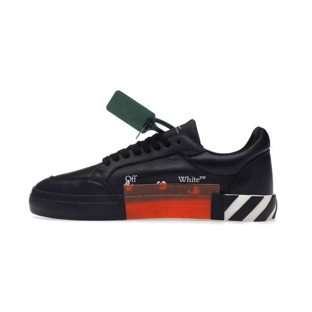 Off-White Vulc Low Leather Black White SS22