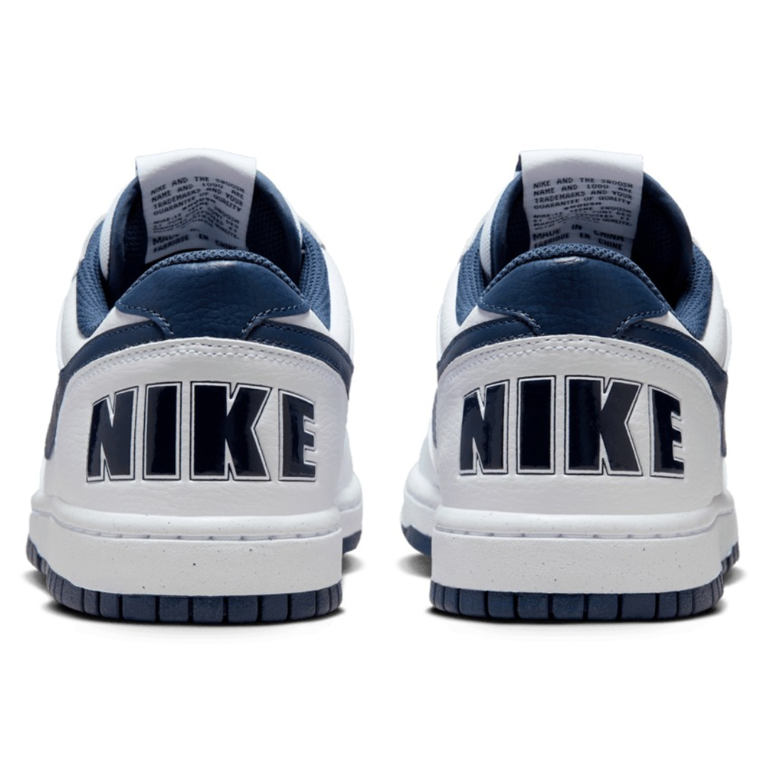Nike Big Low 'White Midnight Navy' White/Bue