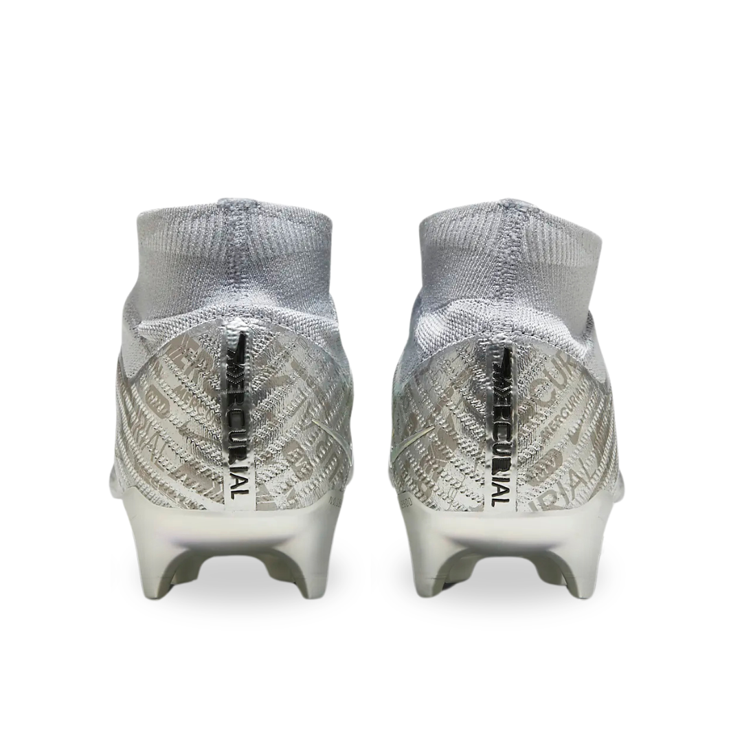 Nike ZOOM MERCURIAL SUPERFLY 9 ELITE XXV SE FG METALLIC SILVER