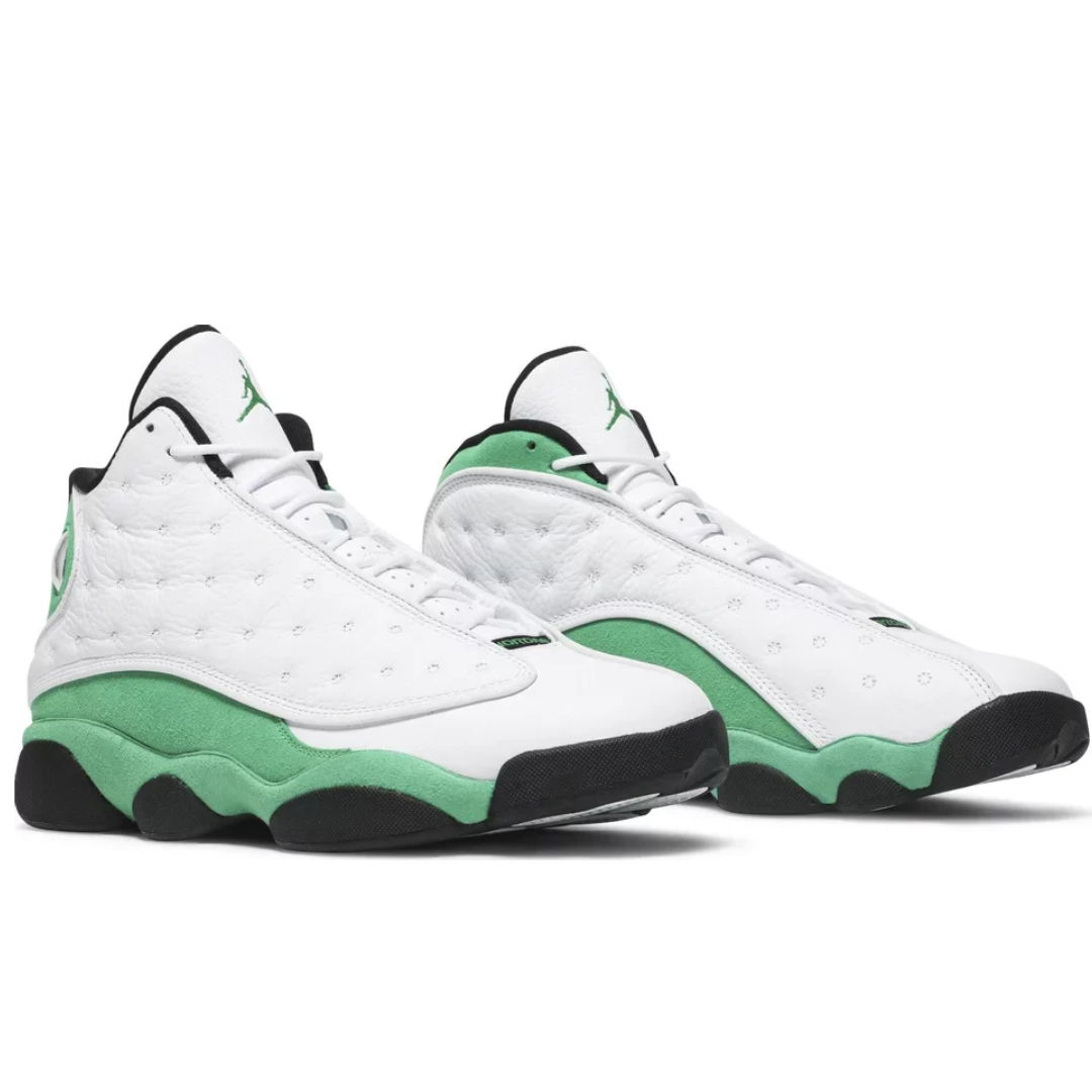 Jordan 13 Retro White Lucky Green