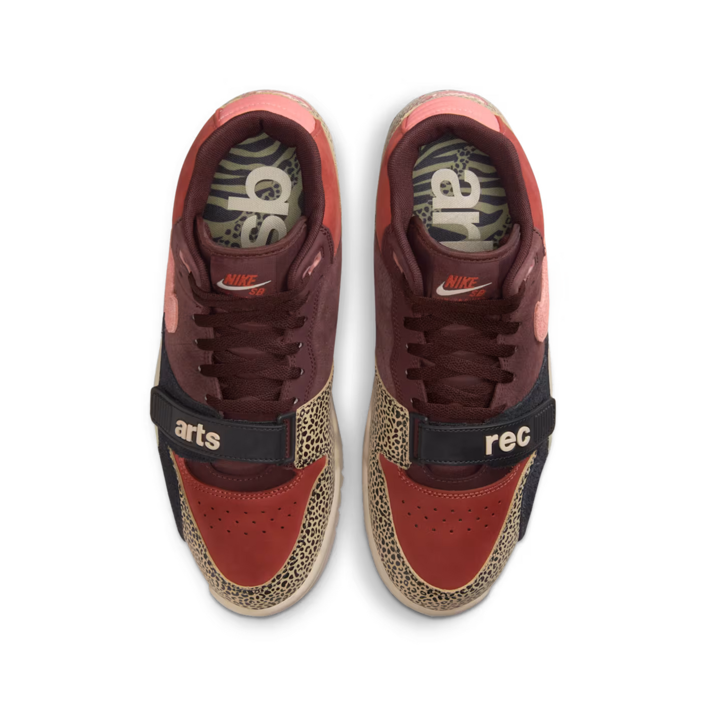 Nike SB Air Trainer 1 x Arts-Rec Skateshop Earth and Dusty Peach