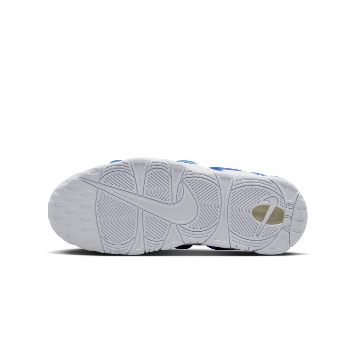 Nike Air More Uptempo Low White and Hyper Royal