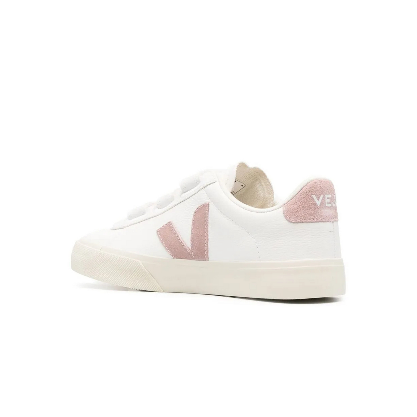 Veja Recife Leather White Pink