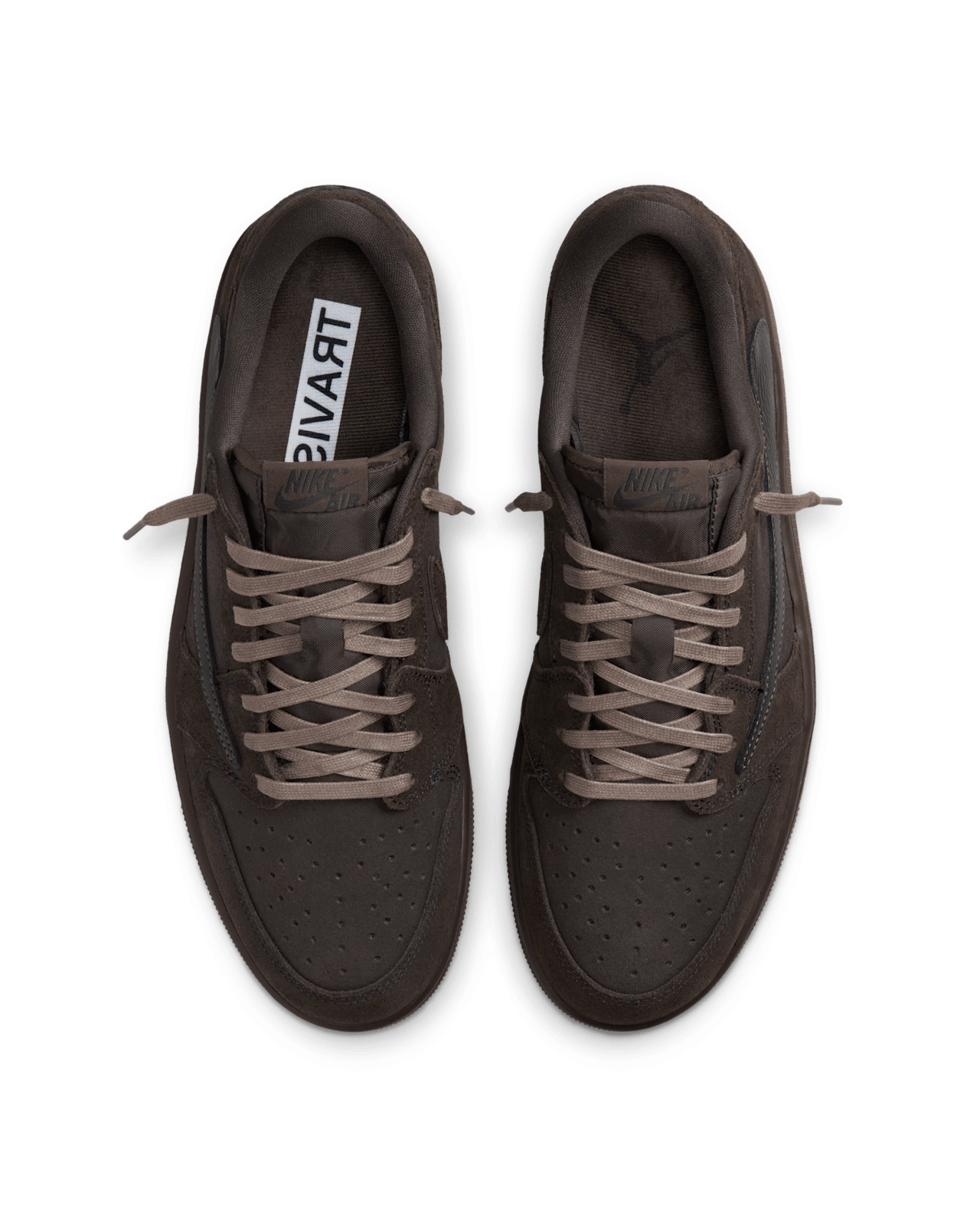 JORDAN 1 RETRO LOW OG SP TRAVIS SCOTT VELVET BROWN