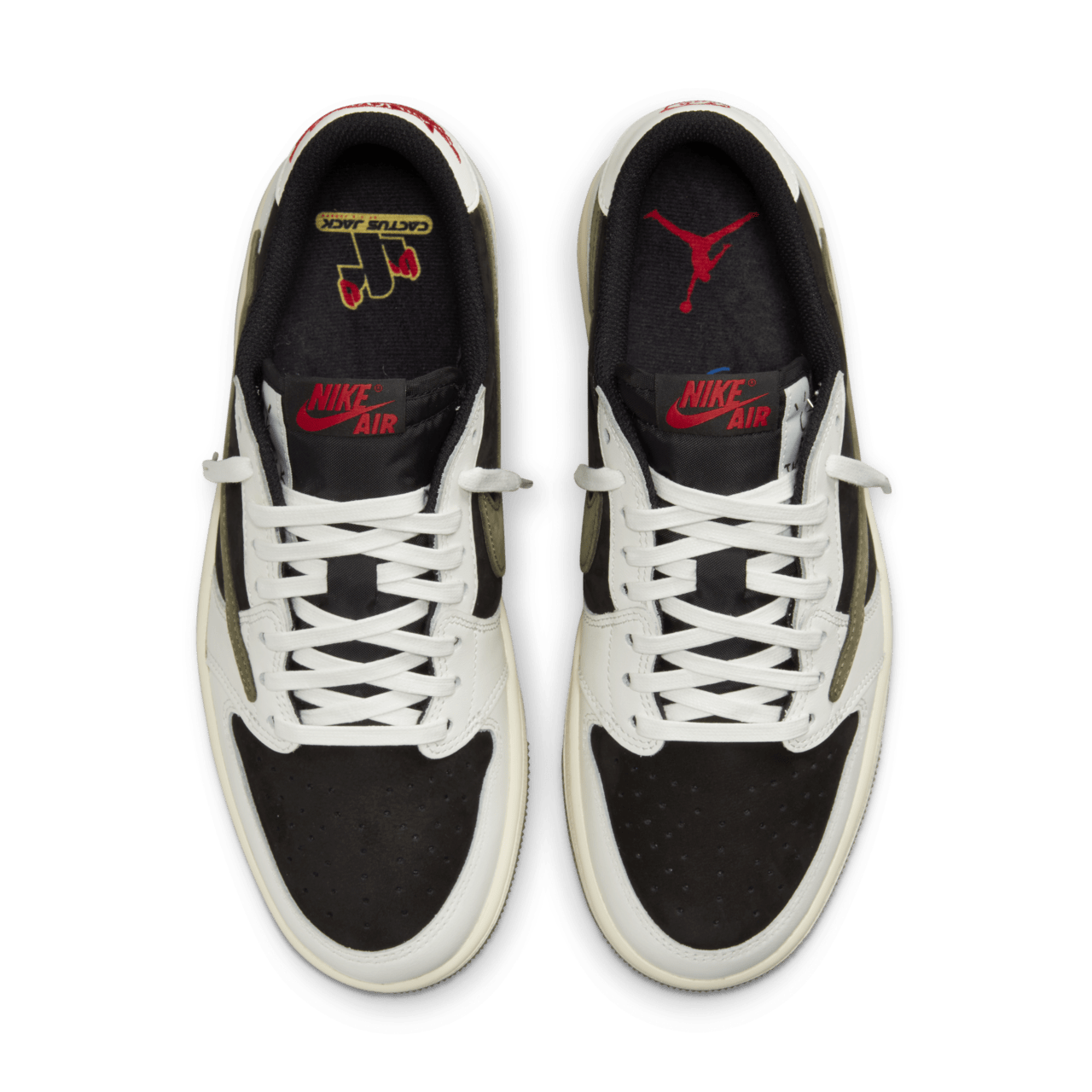 AIR JORDAN 1 LOW x TRAVIS SCOTT "MEDIUM OLIVE"