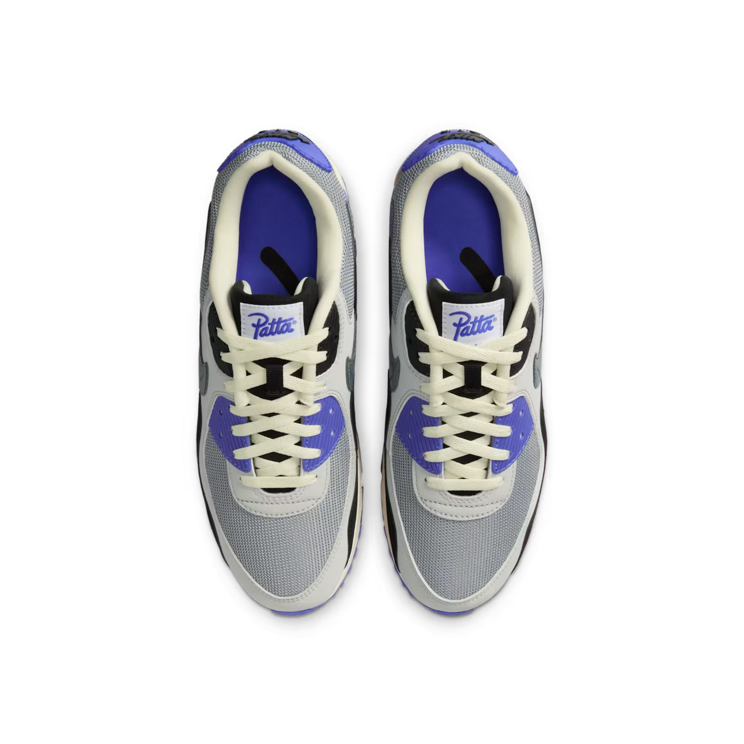 Nike Air Max 90 x Patta Sapphire and Particle Grey