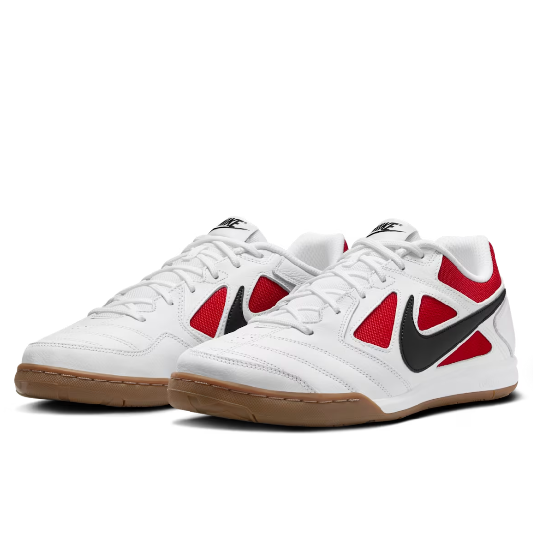 Nike Gato White and Gym Red