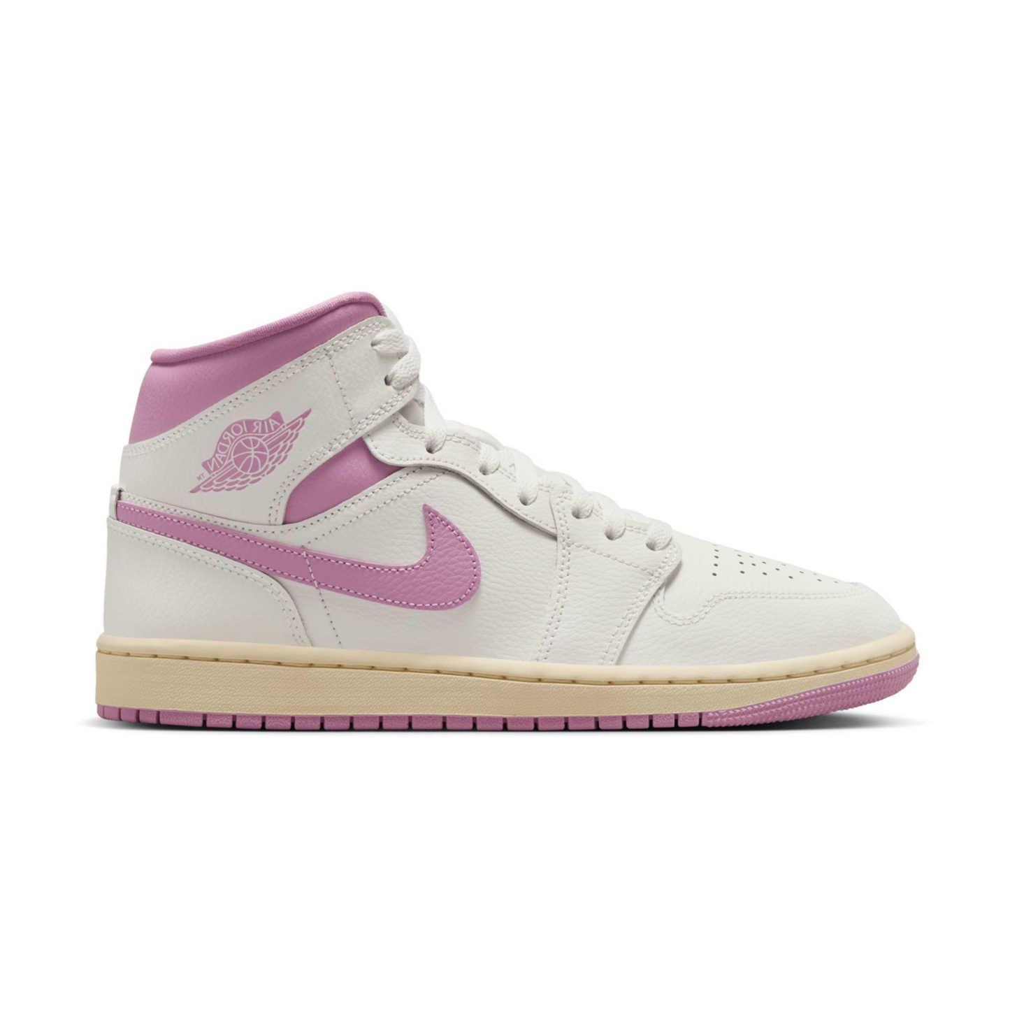 Jordan 1 Mid Sail Pink Coconut Milk (Women's)