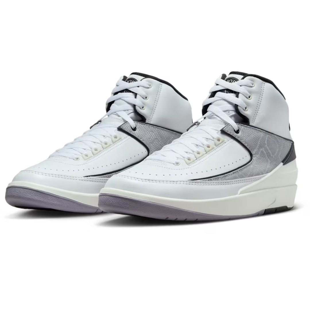 Jordan 2 Retro "Python" White/Fire Red/Black