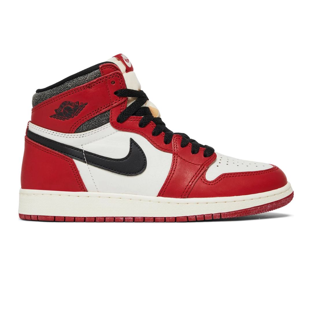 Jordan 1 Retro High OG Chicago Lost and Found (GS) red