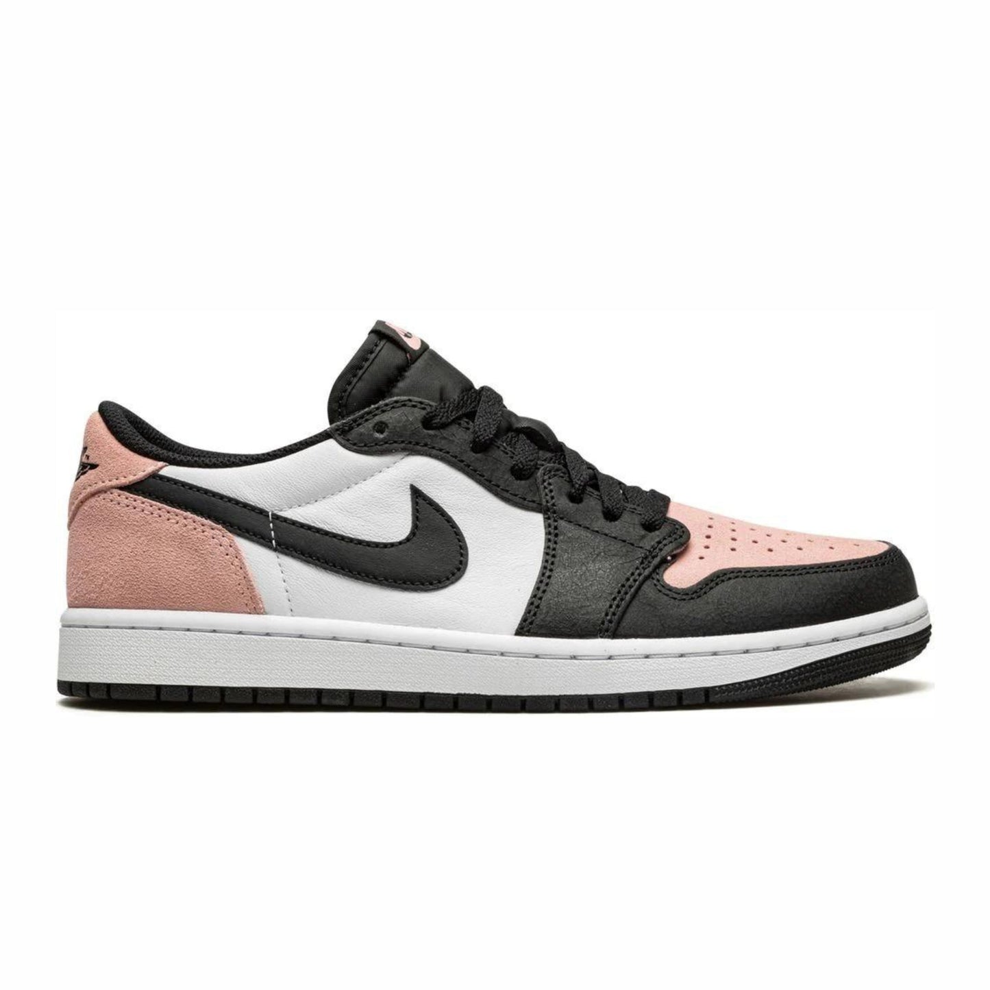 Jordan 1 Low Bleached Coral BLACK/BLEACHED CORAL-WHITE-GREY FOG