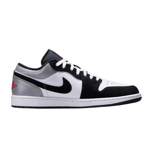 Jordan 1 Low SE White Fire Red Black Matte Silver