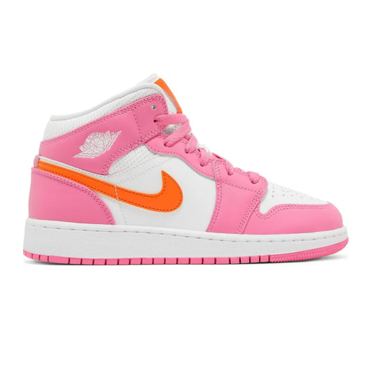 Jordan 1  Mid Pinksicle Safety Orange (GS)