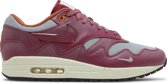 Nike Air Max 1 Patta Waves Rush Maroon (without Bracelet)
