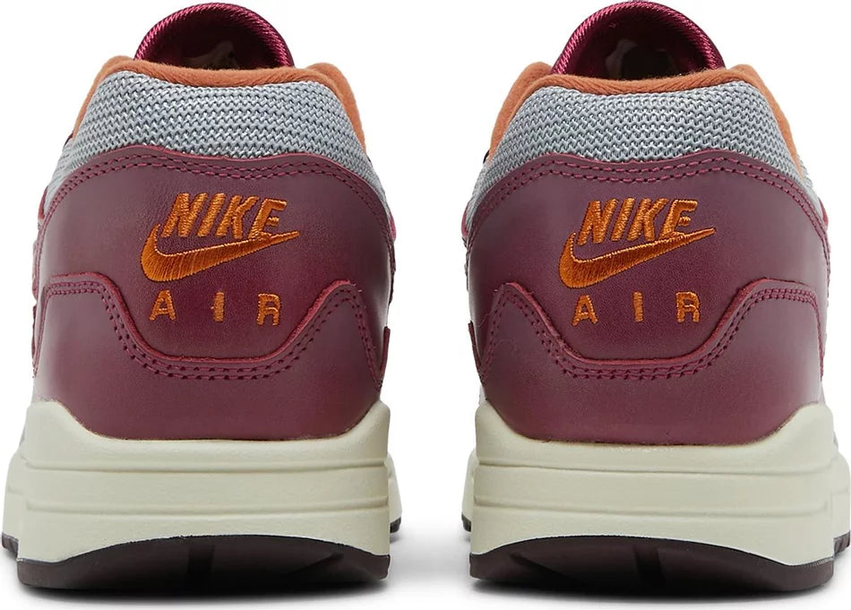 Nike Air Max 1 Patta Waves Rush Maroon (without Bracelet)