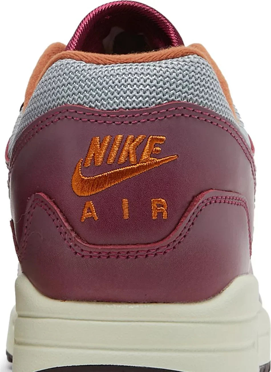 Nike Air Max 1 Patta Waves Rush Maroon (without Bracelet)