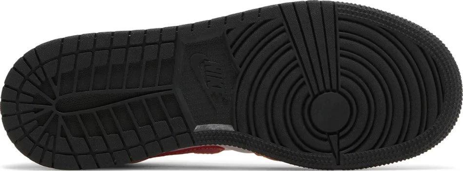 Jordan 1 Mid Light Cardinal Curry (GS)