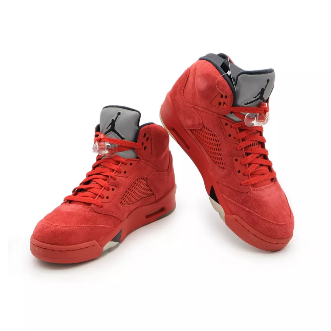 Jordan Air 5 Retro  "Red Suede"