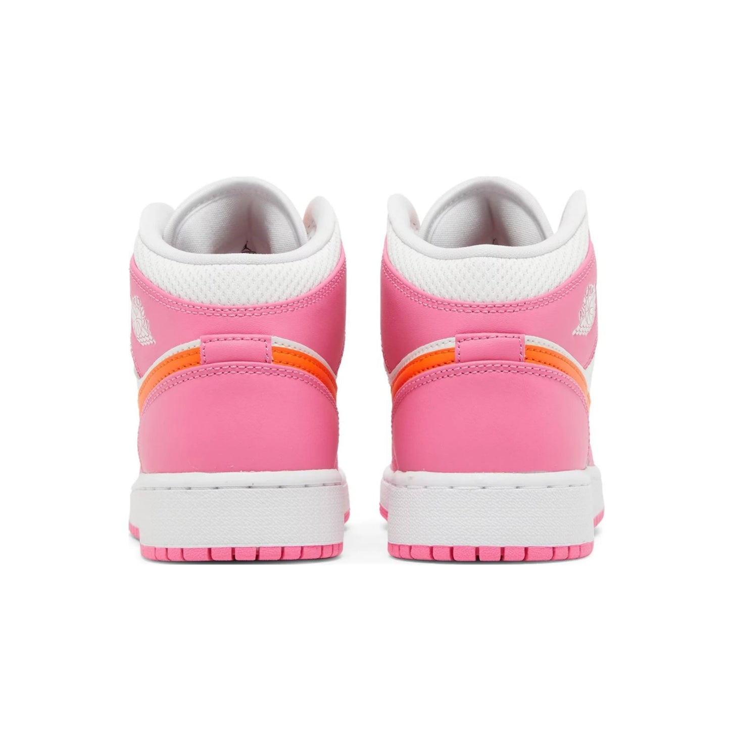 Jordan 1  Mid Pinksicle Safety Orange (GS)