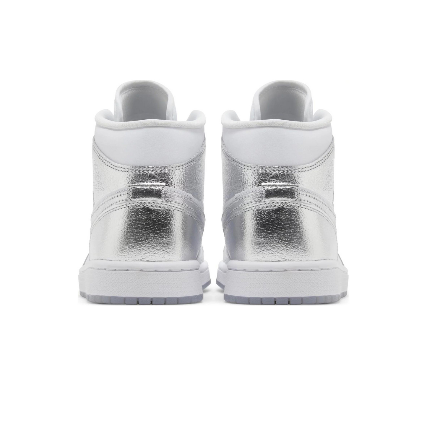 Jordan 1 Mid SE Metallic Silver (Mujer)