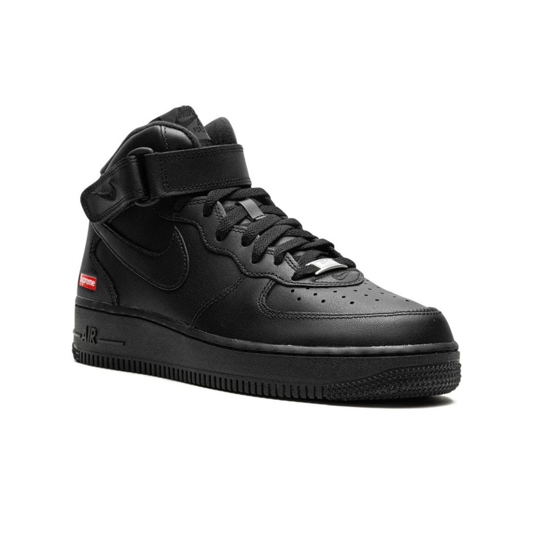 Nike Air Force 1 Mid  Supreme Black