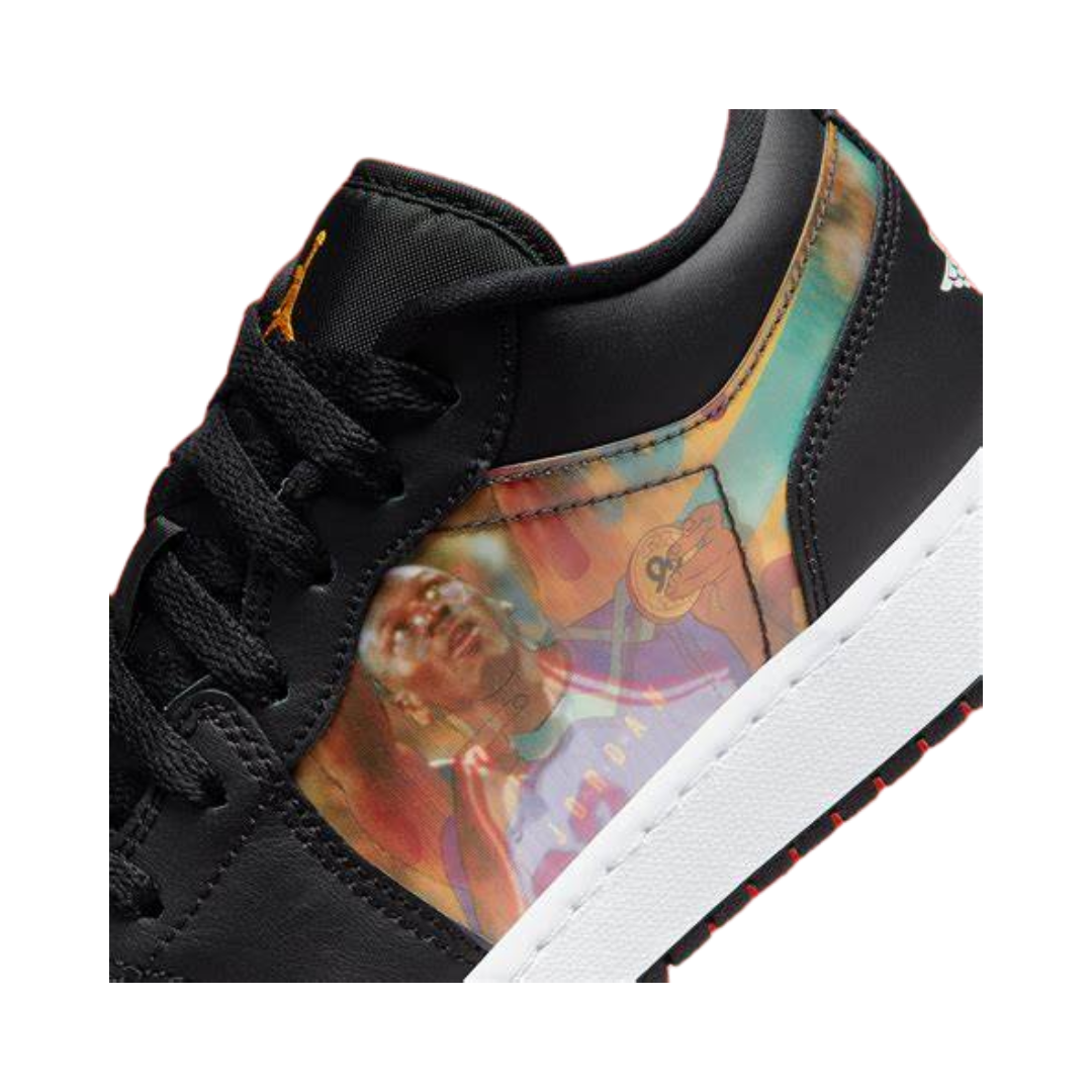 Jordan Air 1 Low Hologram GS Black