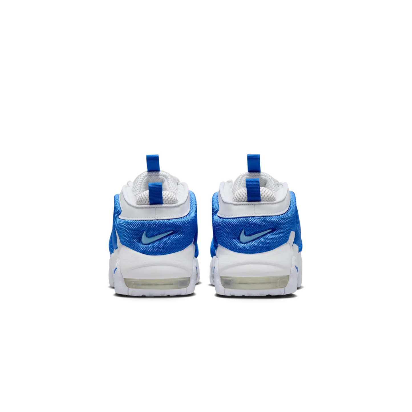 Nike Air More Uptempo Low White and Hyper Royal