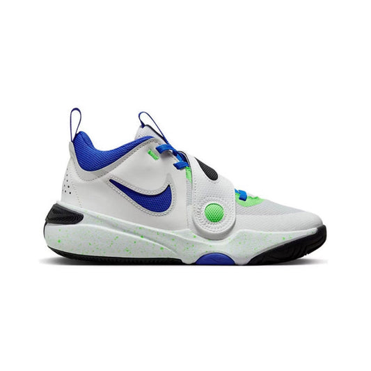 Nike Team Hustle D 11Green Strike Racer Blue (GS)