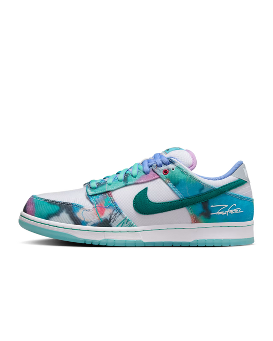 SB Dunk Low Futura Laboratories Bleached Aqua