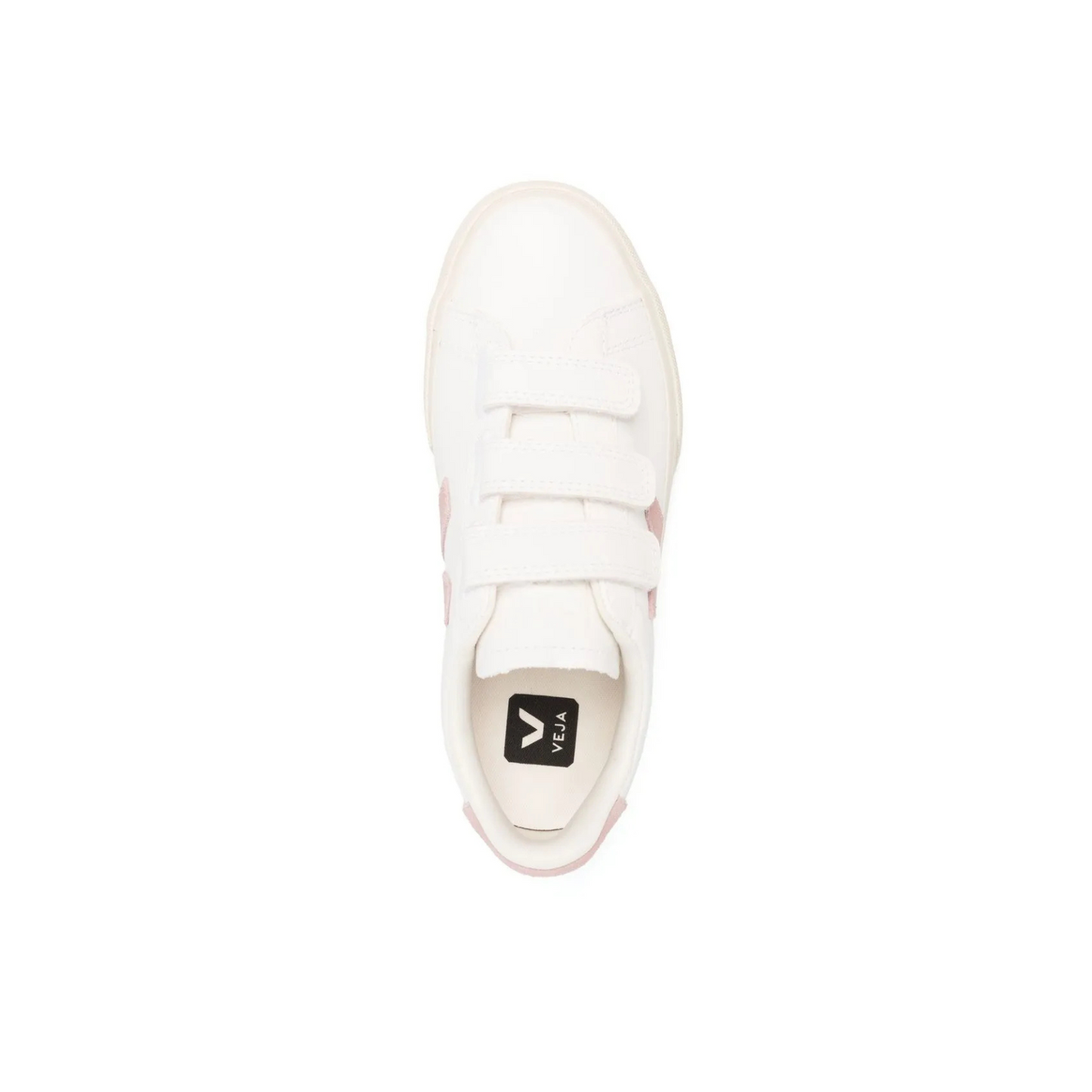 Veja Recife Leather White Pink