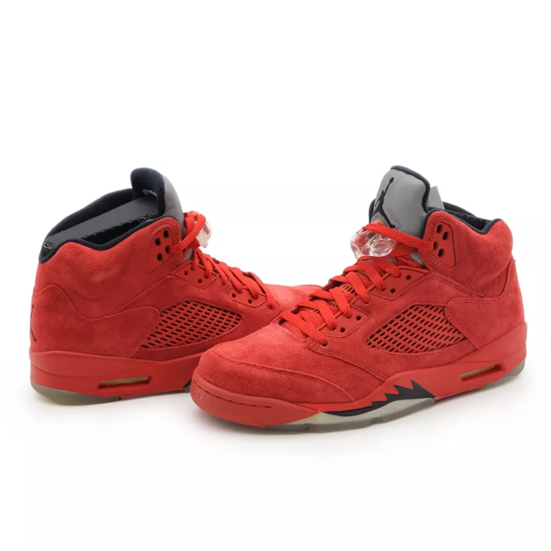 Jordan Air 5 Retro  "Red Suede"