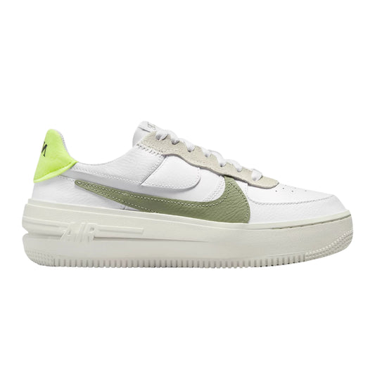 Nike Air Force 1 PLT.AF.ORM White Oil Green (Women's)
